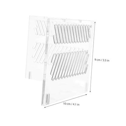 Acrylic Fish Tank Isolation Box Divider Tray for Clean Water Aquarium Partition Pump Guards