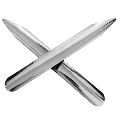 5.9inch Bead Spoons Lab Spatulas Lab Scoops Scoop Spatulas Lab Supplies for Scooping Transfer Mixed Powder Paste Classroom Household Tools 2pcs