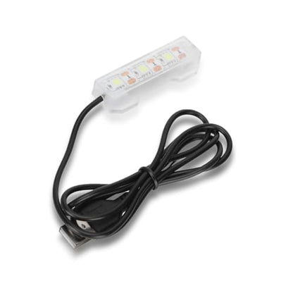 Small Aquarium Light, USB Fish Tank Light Water Plant Light Bar Desktop Mini Decoration LED Lamp for Office Desk Planted Freshwater Saltwater Betta Micro Landscape Daily Lighting Cold White