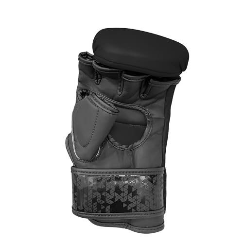 Adidas Sparring Training Gloves Boxing MMA Martial Arts Kickboxing Impact-Absorbing Protection Black S/M or L/XL - color: Black S/M
