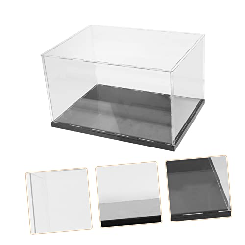 POPETPOP Glove Display Box Acrylic Storage Box for Boxing Gloves Artwork Display Rack