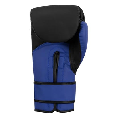 TITLE Boxing Conquest Training Boxing Gloves - color: Black/Blue, size: 12 oz