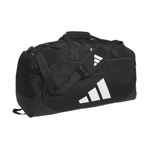 adidas Defender 5 Duffel Bag for Sports, Gym and Travel, Black, OSFA - color: Black/Medium 59L, style: Medium 59l