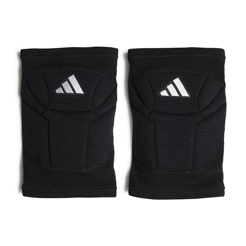 adidas Unisex-Adult Elite Knee Pad - color: Black/White, size: Large