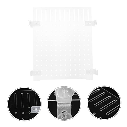 Transparent Acrylic Fish Tank Divider Isolation Board for Aquarium Easy to Install Partition for Breeding Separation Fish Tank Accessory
