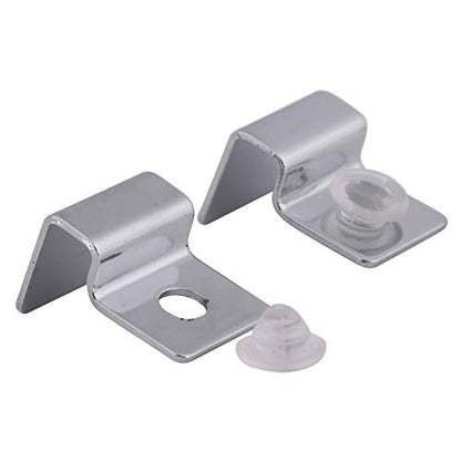 Aquarium Cover Support, 4Size 4PCS/Set Stainless Steel Aquarium Fish Tank Glass Cover Clip Support Holder(6mm) - size: 6mm
