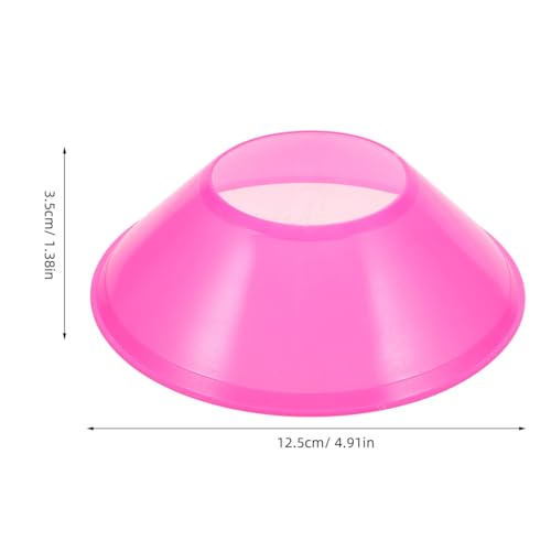 Toyvian Soccer Training Cones 20 Pack Sports Practice Discs for Soccer Drills Football Training Cones Basketball Skating Agility Markers Stackable Indoor Outdoor Field Marking Set