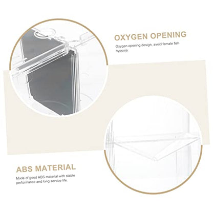 UPKOCH Fish Breeding Isolation Box Hatching Tank for Aggressive Injured Fish Shrimp Transparent Cover for Protection Material for Aquarium Use