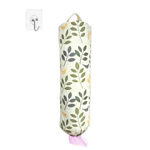SYIPO Plastic Bag Holder, Reusable Grocery Bag Organizer, Wall Mount, 1 Pack, Tree Branches - color: Tree Branches