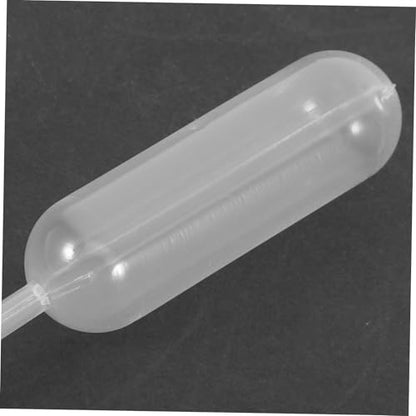 Ipetboom 100pcs Precision Plastic Pipettes Droppers Sample Transfer Pipettes Lab Liquid Measuring Droppers Storage Containers