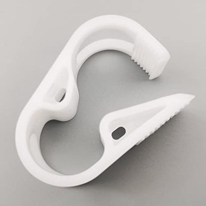 10PCS 10-16mm/2/5''-2/3'' Plastic Clamps for Tubing 8 Grades Adjustable Flow Control Plastic Clips Shut off Laboratory Industry Hose Pinch Valve - size: for tube OD 2/5''-2/3'' (10-16mm)