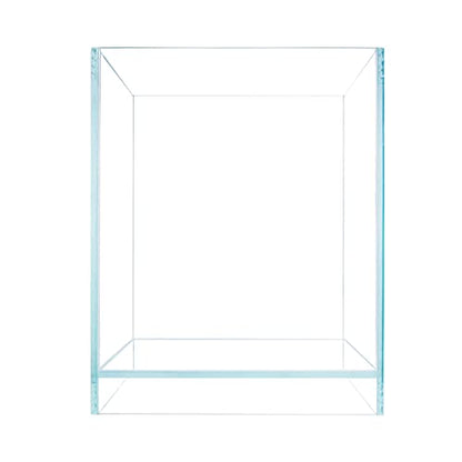Nano Tall Rimless Aquarium Low Iron Frameless Fish Tank, Extra Clear with Floating Air Style, for Aquariums or Terrariums - size: 2.3 GAL 7.9x7.9x9.8 in