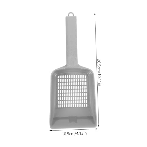 HANABASS Aquarium Sand Shovel Tool Cleaner for Fish Tank Maintenance Stylish Gray Design for Easy Sediment Removal Multifunctional Bucket Tool for Gravel and Sand Cleaning