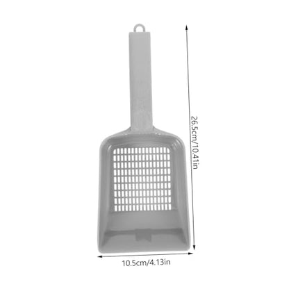 HANABASS Aquarium Sand Shovel Tool Cleaner for Fish Tank Maintenance Stylish Gray Design for Easy Sediment Removal Multifunctional Bucket Tool for Gravel and Sand Cleaning