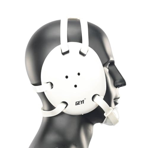 Wrestling Headgear with American Bald Eagle Decals - color: White, size: Adult
