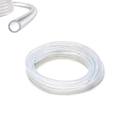Aquarium Silicone Airline Tubing Odorless Anti-Fall-Off Air Hose 6Ft 3/16" (4mm) ID for Fish Tank Air Pump Air Stone and Bubble Filter