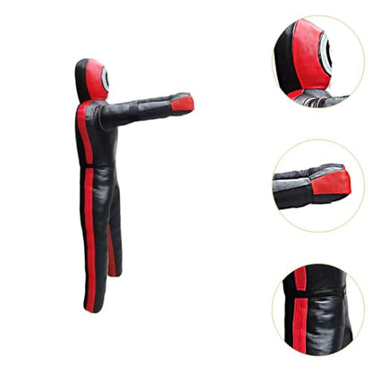 Unfilled Wrestling Dummy Punching Bag Standing Professional Multipurpose Boxing Dummy Grappling Training Aid for Practice