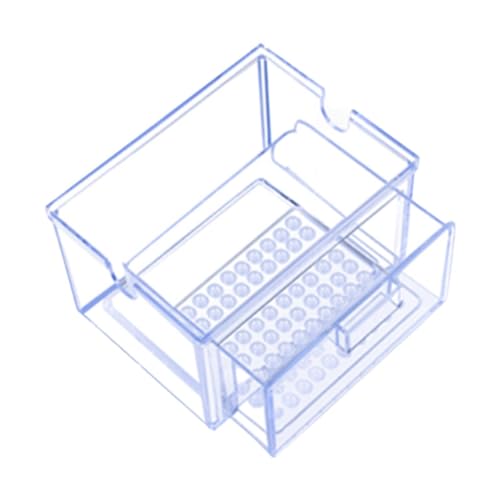 Aquarium for Fresh and Water Aquarium Drawer Drip Tray Filtration System, Clear