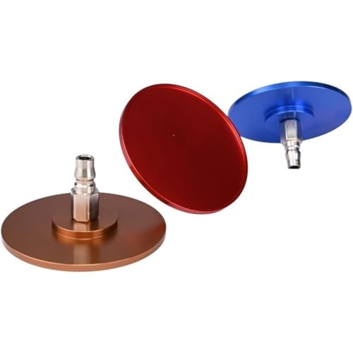 Vac-U-Lock Suction Cup Adapter Quick Connect Device Accessories for Cupping Machine Durable Aluminum 3.94 Inch Strong Suction Cups Compatible with Vac U Lock Systems Replacement Parts (Brown) - color: Brown
