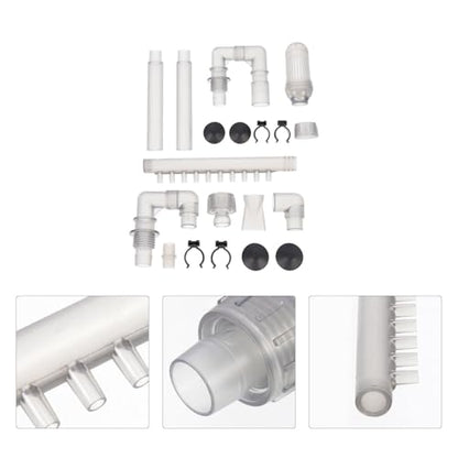 Fish Tank Filter Tube 12Mm Intake Outflow Hose Aquarium Water Pipe Replacement Plumbing Fittings Durable Aquarium Canister Filter Accessory