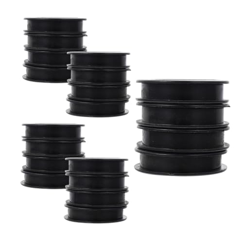 20pcs Fish Tank Wire Organizer Inlet Outlet Grommets for Aquarium Base Cabinet Easy Installation for Home Aquariums and Fish Enthusiasts
