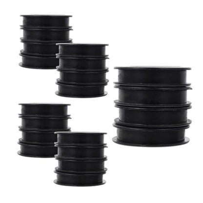 20pcs Fish Tank Wire Organizer Inlet Outlet Grommets for Aquarium Base Cabinet Easy Installation for Home Aquariums and Fish Enthusiasts