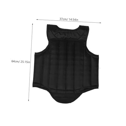 Portable Chest Protector for Boxing Training, Lightweight Dark Guard