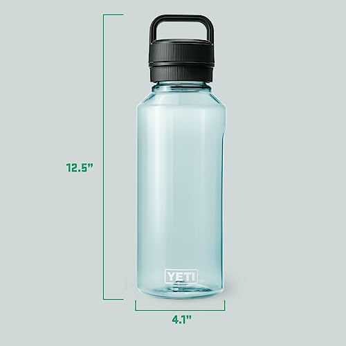 YETI Yonder Water Bottle with Yonder Chug Cap, Lightweight, Leakproof and BPA-Free - color: Seafoam, style: 50oz