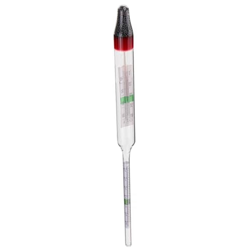 DECHOUS 1set Aquarium Hydrometer Salinometer Kit with Measuring Cylinder for Accurate Salt Density Testing Fish Tanks and Aquariums