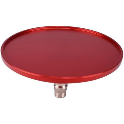 Vac-U-Lock Suction Cup Adapter Quick Connect Device Accessories for Cupping Machine Durable Aluminum 3.94 Inch Strong Suction Cups Compatible with Vac U Lock Systems Replacement Parts (Red) - color: Red