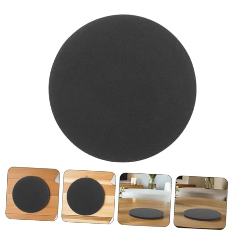 POPETPOP Fish Tank Mat Round Non Slip Cushion for Aquariums Soft Pad with Shock Absorption for Micro Landscape Bottles and Fish Tank Bottom Film