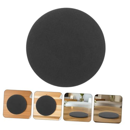 POPETPOP Fish Tank Mat Round Non Slip Cushion for Aquariums Soft Pad with Shock Absorption for Micro Landscape Bottles and Fish Tank Bottom Film