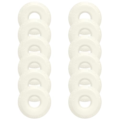 1/2 inch Hydroseal flexible tank adapter TPV Bulkhead Fitting bulkhead connector TPV grommet for PVC Pipe Tank-to-Pipe Seal, Leak-Proof No Glue, Hydroponics Aquaponics Aquarium Water Filtration - size: 1/2 inches-12Pcs