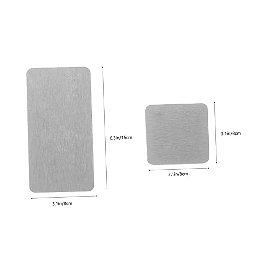 Mikinona 4pcs Diatomite Absorbent Pads for Quick Drying Multi-purpose Cup Soap Holders Bathroom Countertop Mats Grey for Home Hotel and Restaurant Use