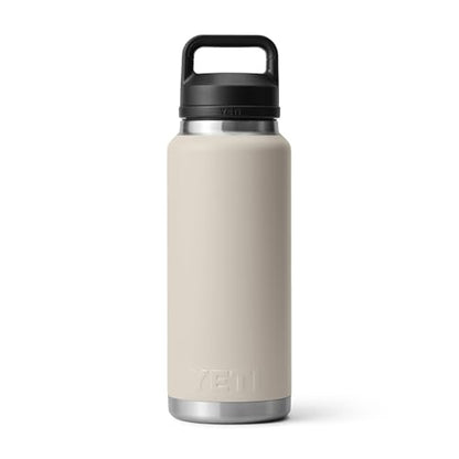 YETI Rambler 36 oz Bottle, Vacuum Insulated, Leakproof, Stainless Steel with Chug Cap - color: Cape Taupe