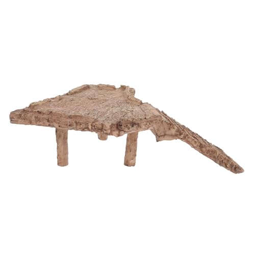 Happyyami Resin Turtle Basking Platform Durable Aquarium Decor for Turtles and Reptiles Multi-Functional Resting Stand for Fish Tanks Vivid Climbing Space for Aquatic Pets