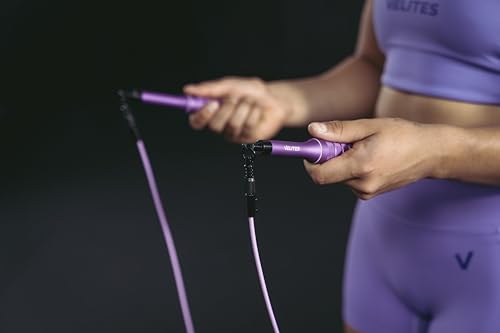 Velites Earth 2.0 Official CrossFit Games Jump Rope, Double Unders - color: Purple