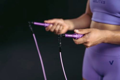 Velites Earth 2.0 Official CrossFit Games Jump Rope, Double Unders - color: Purple