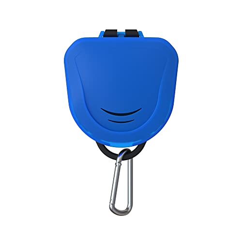Ventilated Protective Mouth Guard Case - Blue - color: Blue