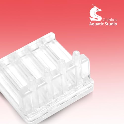 Chihiros Dosing Tube Holder - Transparent Aquarium Tube Holder - Easy to Use, Reliable