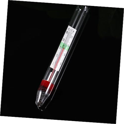 Accurate Fish Tank and Aquarium Hydrometer Glass Floating Salt Water Salinimeter