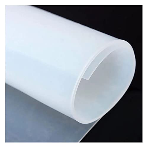 1pcs 500X500mm (20"X20") Silicone Rubber Sheet 1mm Thickness Heat-Resistant Plate Translucent Mat