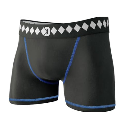 Diamond MMA Compression Jock Short with Built-in Jock Strap & Athletic Cup Groin Protection System - size: Large, style: Adult