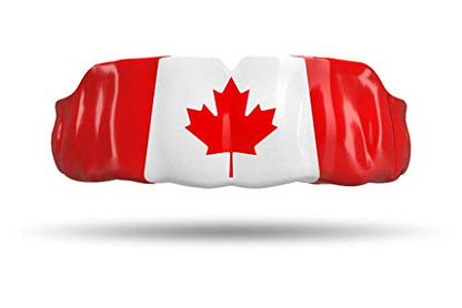 Impact Custom Professional MMA/Boxing/Muay Thai Mouthguard with Trim for Gag Reflex - color: Canada