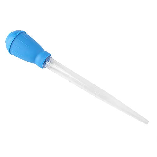 Fish Tank Pipette, Plastic Water Cleaner, Aquarium Cleaner and Feeder with Measurement Scales for Mini Tanks