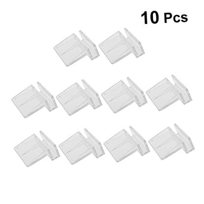 10pcs Acrylic Fish Tank Cover Support Bracket for Aquarium Use Practical and Design Safe for Fish and Pets for Tanks