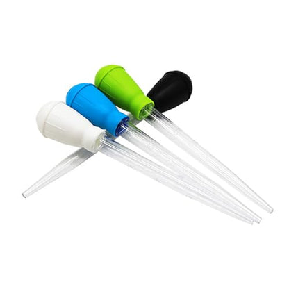 4Pcs Turkey Baster for Cooking, BPA-Free Turkey Baster Syringe, Oil Suction Tube with Measuring Lines, Multi-functional Aquarium Water Changing Dropper