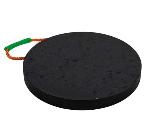 Mytee Products Round Outrigger Pad 15" Diameter, 1.5" Thick, 50,000 lbs WLL, RV Jack Pads | Crane Trailer Stabilizer Pads Lightweight, Stackable, Waterproof, Unbreakable, Ergonomic Handle - size: 1 - Pack