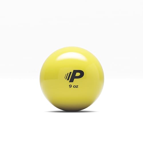 Premier Pitching Plyo Training Ball for Baseball and Softball | PVC shell plyo ball for warmups, arm care, command work, and throwing mechanics - size: 9oz