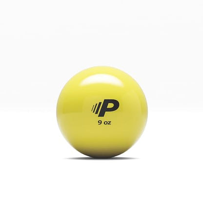 Premier Pitching Plyo Training Ball for Baseball and Softball | PVC shell plyo ball for warmups, arm care, command work, and throwing mechanics - size: 9oz